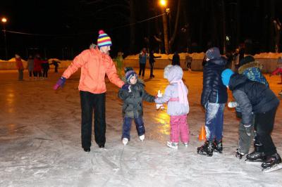 На «Химике» прошёл «Татьянин» праздник на льду